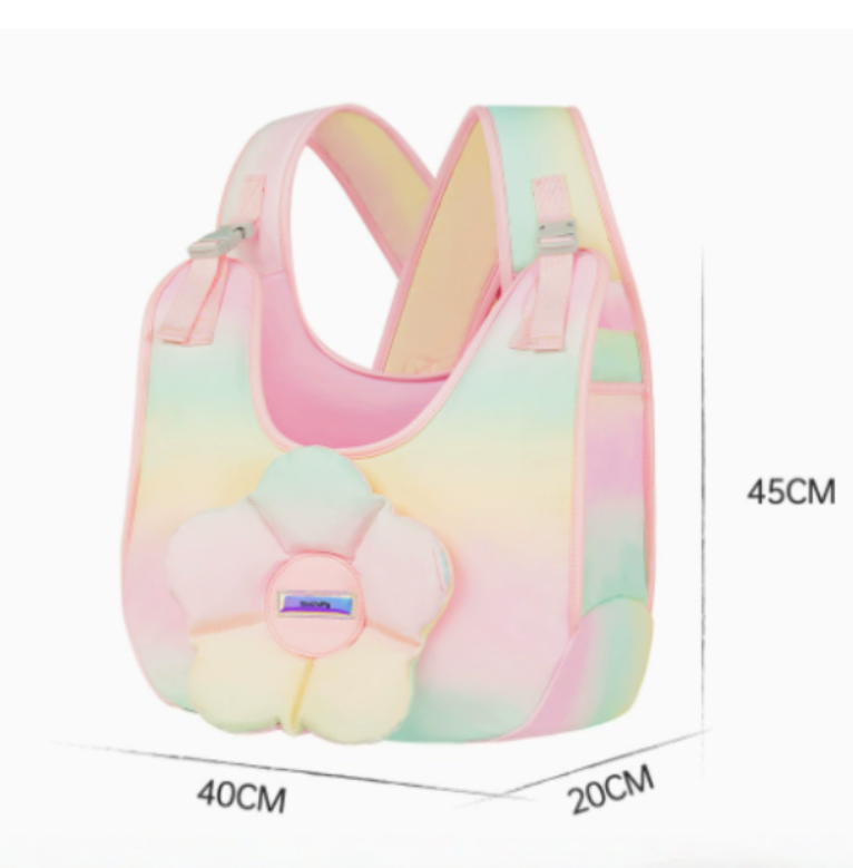 幻彩グラデーション ペットバッグ 猫ちゃんワンちゃん用 斜めがけキャリー